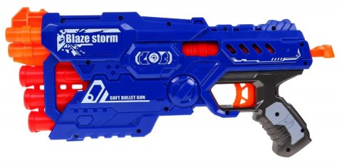 6-lufowy Karabin dla dzieci 8+ Blaze Storm 10 długich Pocisków z pianki + Ręczny mechanizm 6-lufowy Karabin dla dzieci 8+ Blaze Storm 10 długich Pocisków z pianki + Ręczny mechanizm