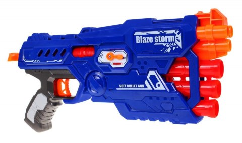 6-lufowy Karabin dla dzieci 8+ Blaze Storm 10 długich Pocisków z pianki + Ręczny mechanizm 6-lufowy Karabin dla dzieci 8+ Blaze Storm 10 długich Pocisków z pianki + Ręczny mechanizm