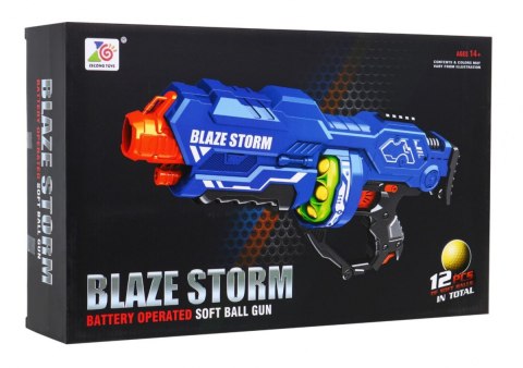 Duży Karabin dla nastolatków 14+ Blaze Storm 12 pocisków Kulek z pianki + Dodatkowa rączka Duży Karabin dla nastolatków 14+ Blaze Storm 12 pocisków Kulek z pianki + Dodatkowa rączka