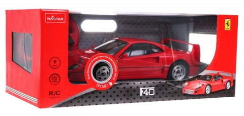 Ferrari F40 RASTAR model 1:14 Zdalnie sterowane auto + pilot 2,4 GHz Ferrari F40 RASTAR model 1:14 Zdalnie sterowane auto + pilot 2,4 GHz
