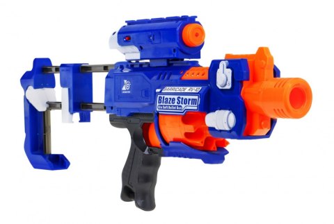 Karabin dla dzieci 8+ Blaze Storm + 20 pocisków z pianki + Celownik laserowy + Kolba Karabin dla dzieci 8+ Blaze Storm + 20 pocisków z pianki + Celownik laserowy + Kolba