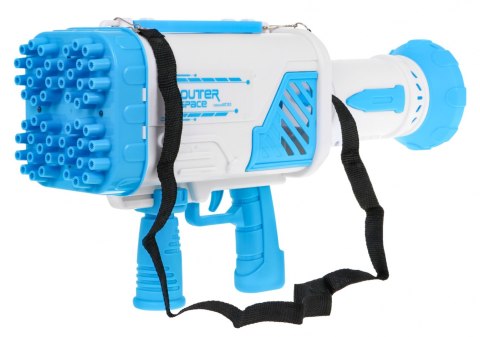 Maszyna do Baniek mydlanych Pistolet dla dzieci 3+ niebieski Broń z wiatraczkiem + Płyn do baniek Maszyna do Baniek mydlanych Pistolet dla dzieci 3+ niebieski Broń z wiatraczkiem + Płyn do baniek