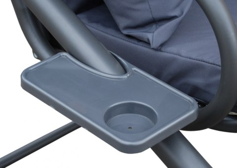 Rodzinna Huśtawka ogrodowa z Daszkiem Zielony wzór + Tekstylina 2x1 + Regulowane siedzisko + Materac + 2 Podstawki na napoje Rodzinna Huśtawka ogrodowa z Daszkiem Zielony wzór + Tekstylina 2x1 + Regulowane siedzisko + Materac + 2 Podstawki na napoje