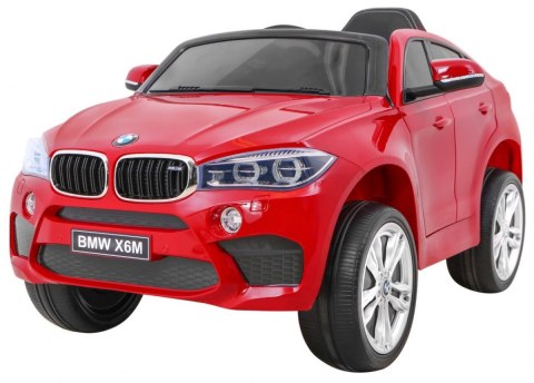 BMW X6M Elektryczne Autko dla dzieci, Czerwony SUV + Pilot BMW X6M Elektryczne Autko dla dzieci, Czerwony SUV + Pilot