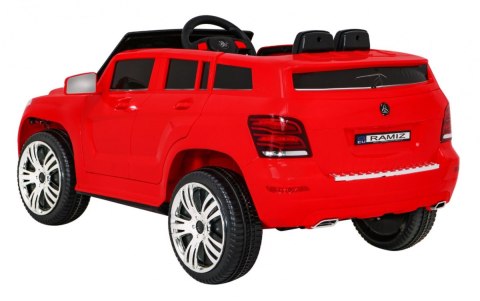 Autko City Rider dla dzieci Czerwony + Pilot + Regulacja kierownicy + Wolny Start + MP3 USB + LED Autko City Rider dla dzieci Czerwony + Pilot + Regulacja kierownicy + Wolny Start + MP3 USB + LED