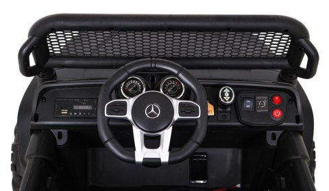 Mercedes Benz Unimog dla dzieci Czarny + Terenowy 4x4