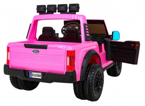 Pojazd pickup - Ford Super Duty Różowy