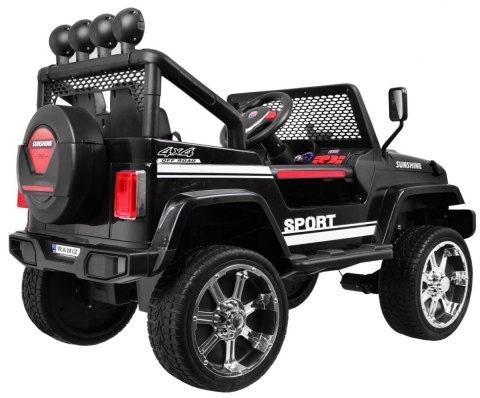 Autko terenowe Raptor Drifter Czarny + Pilot + Napęd 4x4 Autko terenowe Raptor Drifter Czarny + Pilot + Napęd 4x4