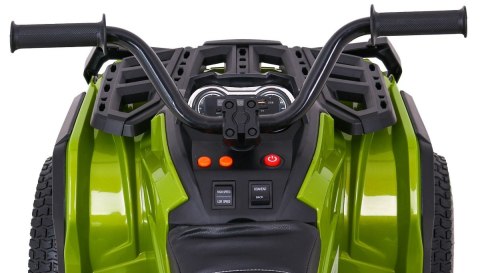 Quad ATV Air na akumulator dla dzieci Zielony + Koła pompowane + Radio MP3 + Wolny Start Quad ATV Air na akumulator dla dzieci Zielony + Koła pompowane + Radio MP3 + Wolny Start