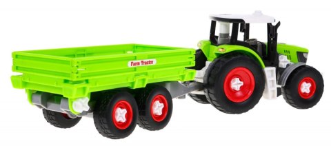 Rozkręcany Traktor z przyczepą dla dzieci 3+ Wkrętarka + Śrubokręt + Spychacz Rozkręcany Traktor z przyczepą dla dzieci 3+ Wkrętarka + Śrubokręt + Spychacz