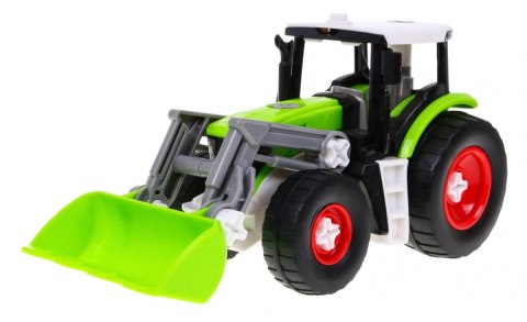 Rozkręcany Traktor z przyczepą dla dzieci 3+ Wkrętarka + Śrubokręt + Spychacz Rozkręcany Traktor z przyczepą dla dzieci 3+ Wkrętarka + Śrubokręt + Spychacz