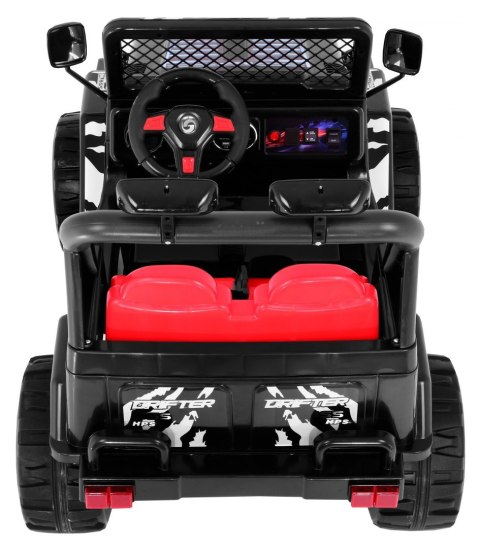 Terenowy Raptor Drifter na akumulator dla dzieci Czarny Terenowy Raptor Drifter na akumulator dla dzieci Czarny