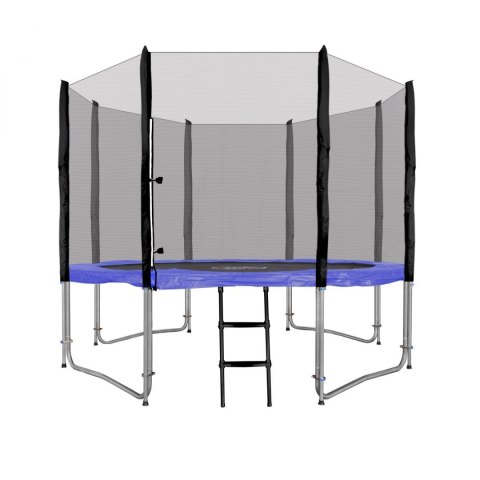 Trampolina ogrodowa SkyRamiz 305cm 10FT dla dzieci Niebieski + Akcesoria Trampolina ogrodowa SkyRamiz 305cm 10FT dla dzieci Niebieski + Akcesoria