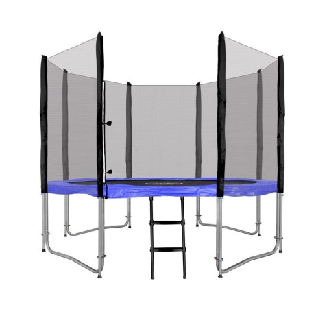 Trampolina ogrodowa SkyRamiz 305cm 10FT dla dzieci Niebieski + Akcesoria Trampolina ogrodowa SkyRamiz 305cm 10FT dla dzieci Niebieski + Akcesoria