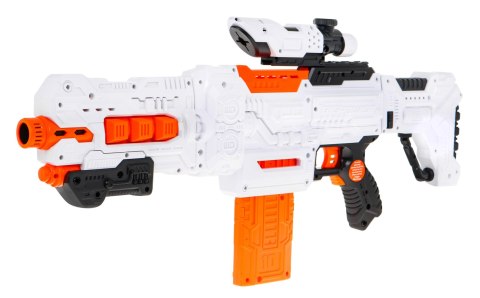 Duży karabin dla dzieci 8+ Akcesoria + 48 miękkich pocisków Zabawkowa broń Fast Pioneer Duży karabin dla dzieci 8+ Akcesoria + 48 miękkich pocisków Zabawkowa broń Fast Pioneer