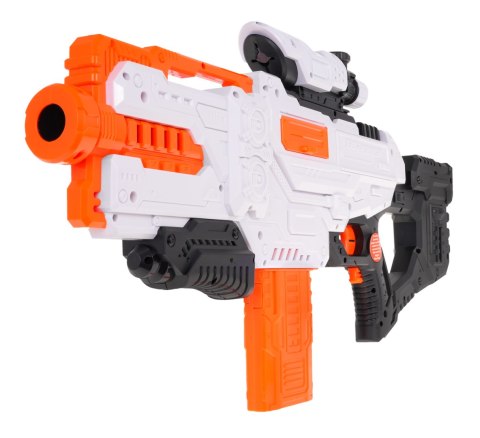 Duży Karabin Fast Pioneer dla dzieci 8+ Celownik + Magazynek + 24 Piankowych Pociski Duży Karabin Fast Pioneer dla dzieci 8+ Celownik + Magazynek + 24 Piankowych Pociski