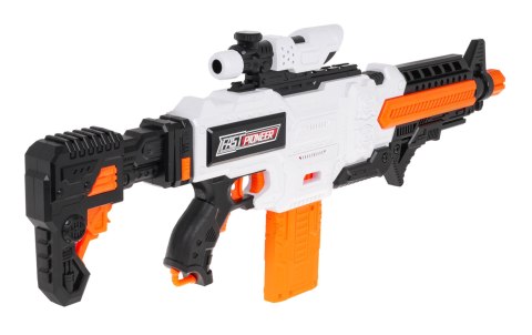 Karabin Fast Pioneer dla dzieci 8+ Celownik + Magazynek + 36 Miękkich Pocisków Karabin Fast Pioneer dla dzieci 8+ Celownik + Magazynek + 36 Miękkich Pocisków