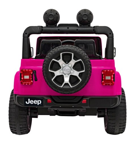 Pojazd Jeep Wrangler Rubicon Różowy Pojazd Jeep Wrangler Rubicon Różowy