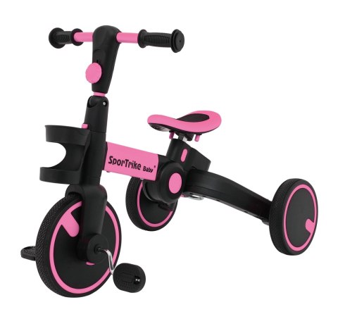 Rowerek Happy Bike 3w1 Sportrike Różowy Rowerek Happy Bike 3w1 Sportrike Różowy