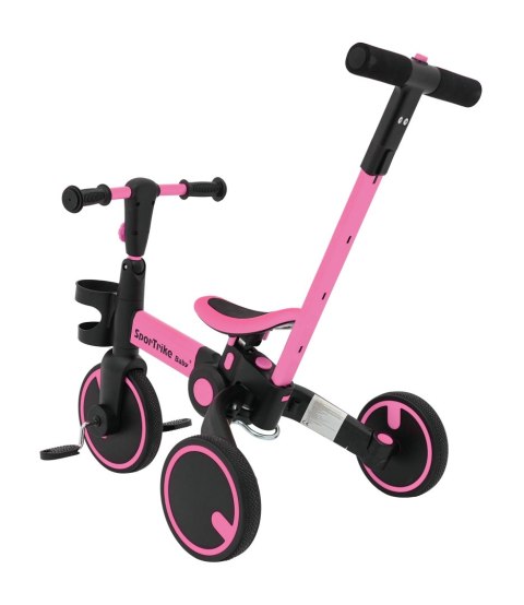 Rowerek Happy Bike 3w1 Sportrike Różowy Rowerek Happy Bike 3w1 Sportrike Różowy