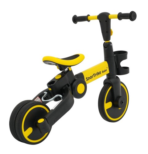 Rowerek Happy Bike 3w1 Sportrike Żółty Rowerek Happy Bike 3w1 Sportrike Żółty