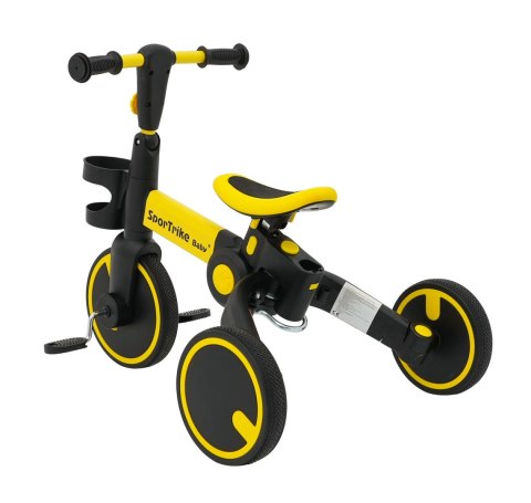 Rowerek Happy Bike 3w1 Sportrike Żółty Rowerek Happy Bike 3w1 Sportrike Żółty