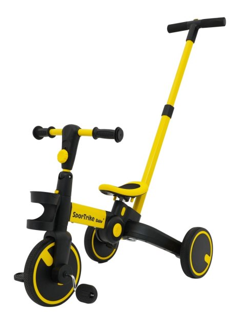 Rowerek Happy Bike 3w1 Sportrike Żółty Rowerek Happy Bike 3w1 Sportrike Żółty