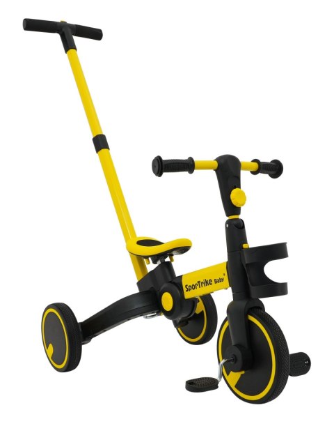 Rowerek Happy Bike 3w1 Sportrike Żółty Rowerek Happy Bike 3w1 Sportrike Żółty