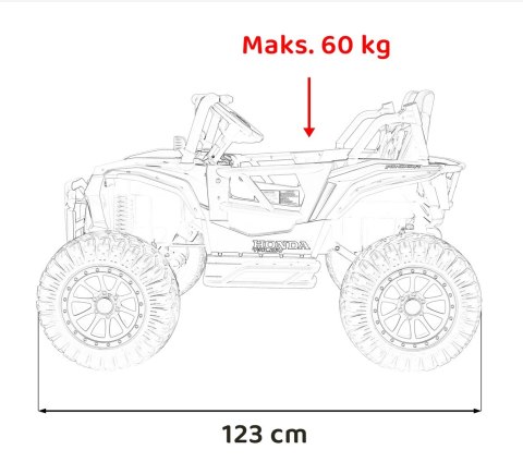 Pojazd Terenowy HONDA Talon 4x4 Zielony SxS