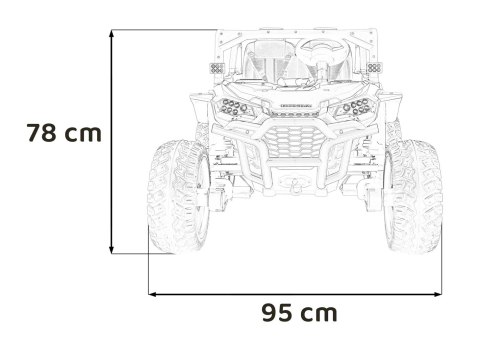 Pojazd Terenowy HONDA Talon 4x4 Zielony SxS