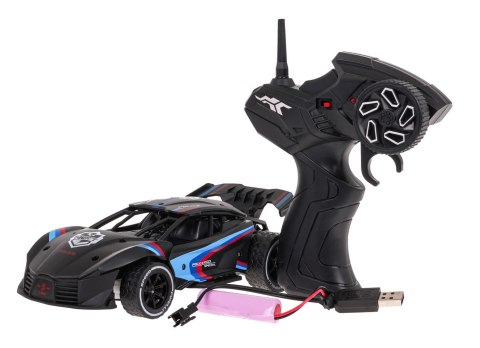 Autko Metalowe Speed 1:20 R/C Czarne Autko Metalowe Speed 1:20 R/C Czarne