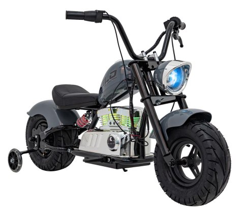 Pojazd Motorek Chopper Warrior Szary Pojazd Motorek Chopper Warrior Szary