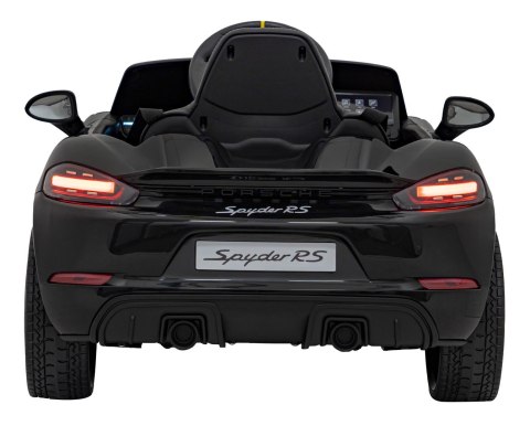 Pojazd Porsche Spyder RS 718 Czarny MP4