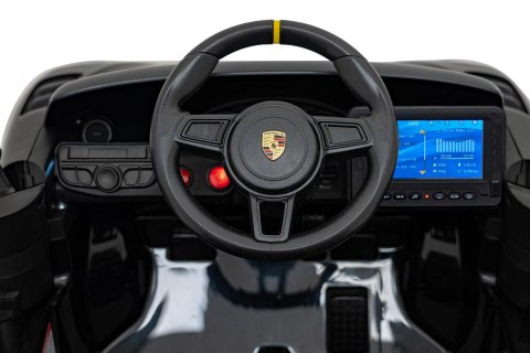 Pojazd Porsche Spyder RS 718 Czarny MP4