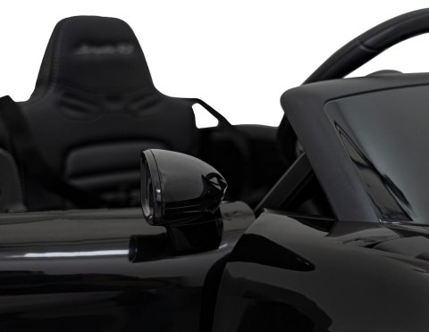 Pojazd Porsche Spyder RS 718 Czarny MP4