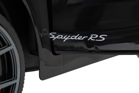 Pojazd Porsche Spyder RS 718 Czarny MP4