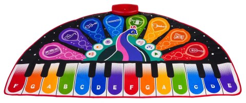 Mata Muzyczna Keyboard Muzyczny Paw Mata Muzyczna Keyboard Muzyczny Paw
