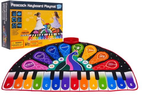 Mata Muzyczna Keyboard Muzyczny Paw Mata Muzyczna Keyboard Muzyczny Paw