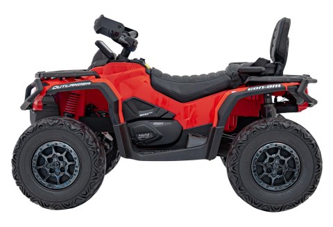 Quad Can Am Outlander ATV Czerwony Quad Can Am Outlander ATV Czerwony
