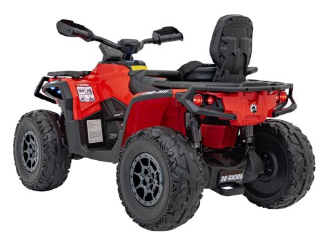 Quad Can Am Outlander ATV Czerwony Quad Can Am Outlander ATV Czerwony