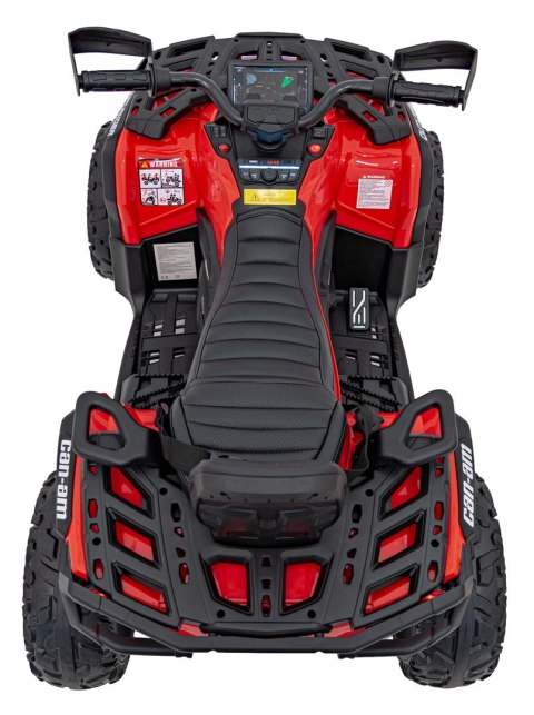 Quad Can Am Outlander ATV Czerwony Quad Can Am Outlander ATV Czerwony