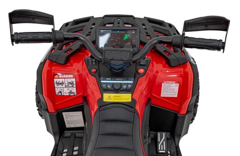 Quad Can Am Outlander ATV Czerwony Quad Can Am Outlander ATV Czerwony