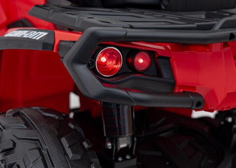 Quad Can Am Outlander ATV Czerwony Quad Can Am Outlander ATV Czerwony