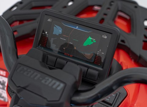 Quad Can Am Outlander ATV Czerwony Quad Can Am Outlander ATV Czerwony