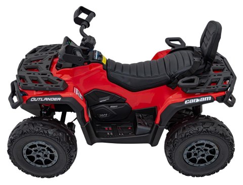 Quad Can Am Outlander ATV Czerwony Quad Can Am Outlander ATV Czerwony