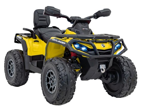 Quad Can Am Outlander ATV Żółty Quad Can Am Outlander ATV Żółty