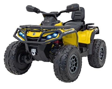 Quad Can Am Outlander ATV Żółty Quad Can Am Outlander ATV Żółty