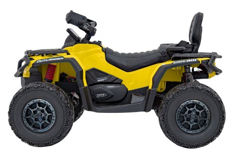Quad Can Am Outlander ATV Żółty Quad Can Am Outlander ATV Żółty