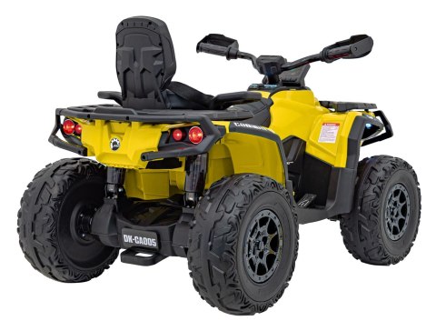 Quad Can Am Outlander ATV Żółty Quad Can Am Outlander ATV Żółty