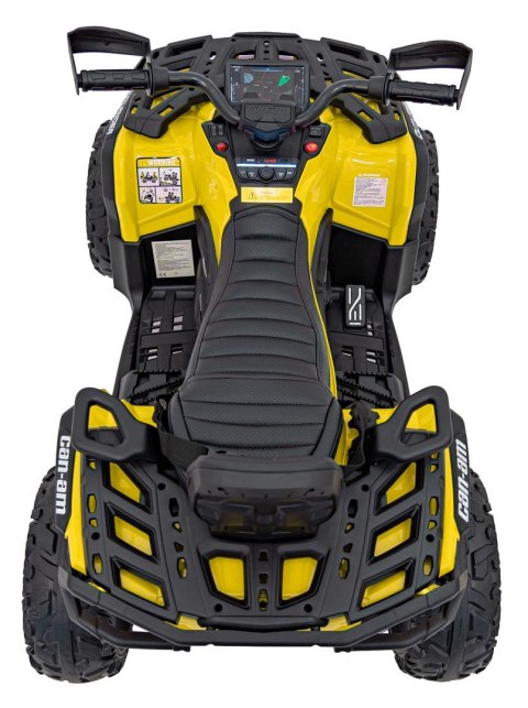 Quad Can Am Outlander ATV Żółty Quad Can Am Outlander ATV Żółty